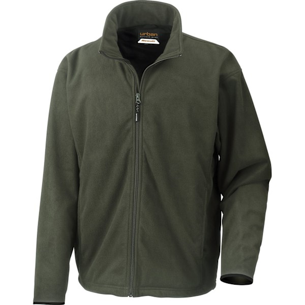 Result Urban Unisex Vuxen Extreme Climate Stopper Fleecejacka Moss Green XXL