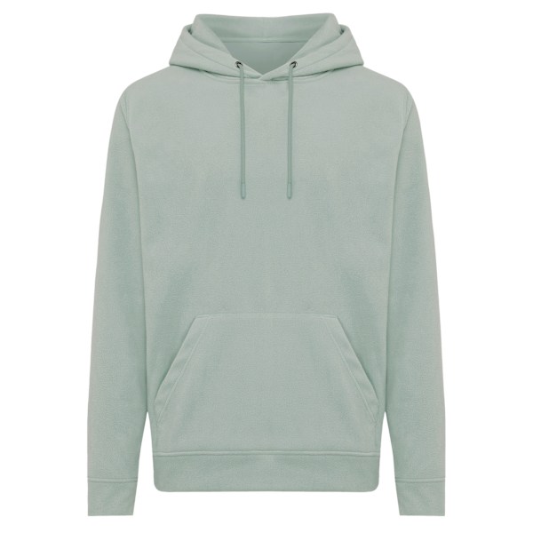 Iqoniq Unisex Vuxen Trivor Microfleece Hoodie XS Grön Isberg Green Iceberg XS