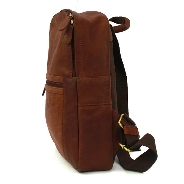 Eastern Counties Leather Ross Distressed Läderryggsäck One S Tan One Size