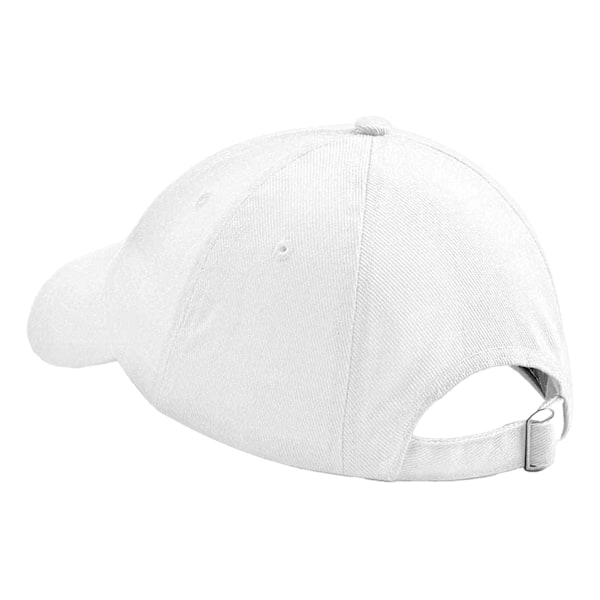 Beechfield Heavy Cotton Lågprofil Baseball Cap En Storlek Vit White One Size