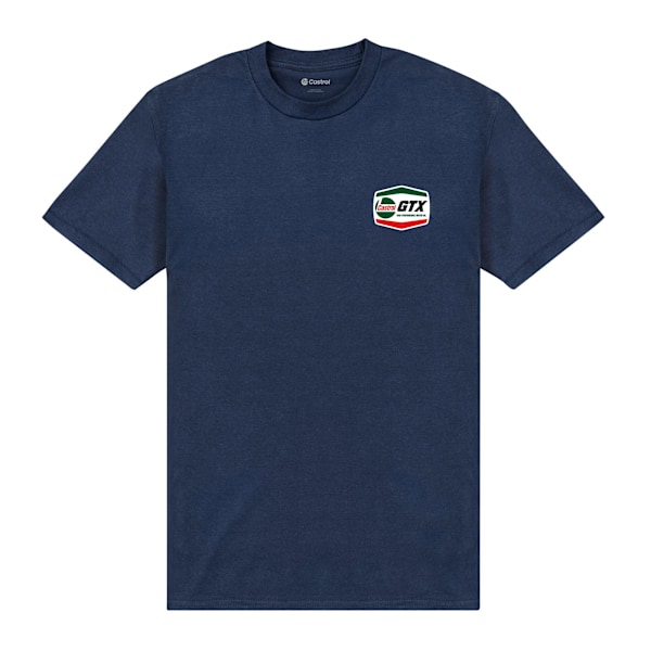 Castrol Unisex Vuxen Ficktryck T-shirt M Marinblå Navy Blue M