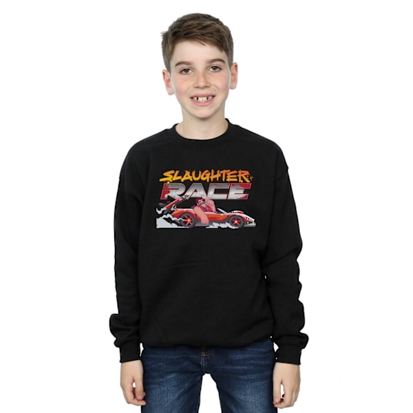 Disney Boys Wreck It Ralph Slaughter Race Sweatshirt 9-11 år Black 9-11 Years