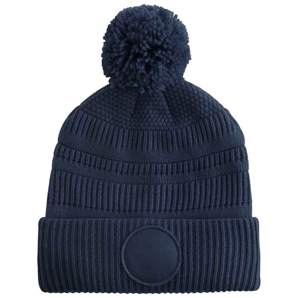 Beechfield Herr Patch Beanie One Size French Navy French Navy One Size