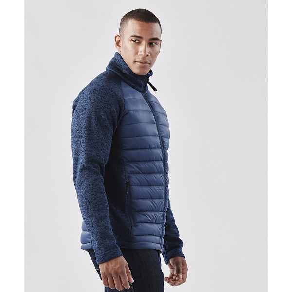 Stormtech Mens Narvik Lättvikts Vadderad Jacka XL Indigo Heath Indigo Heather XL