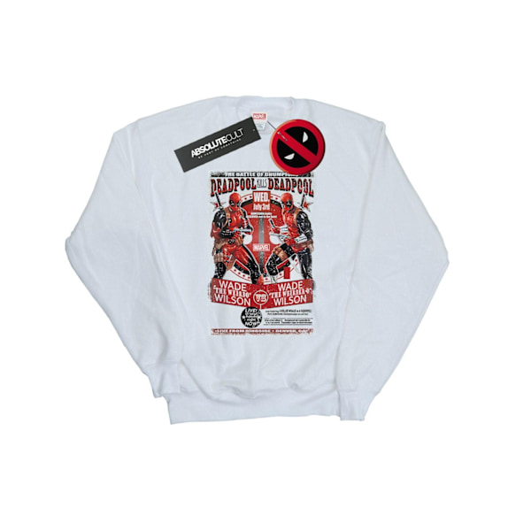 Marvel Womens/Ladies Deadpool Kills Deadpool Sweatshirt XXL Vit White XXL