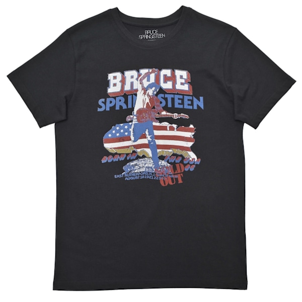 Bruce Springsteen Unisex Vuxen Tour ´84-´85 T-Shirt L Svart Black L