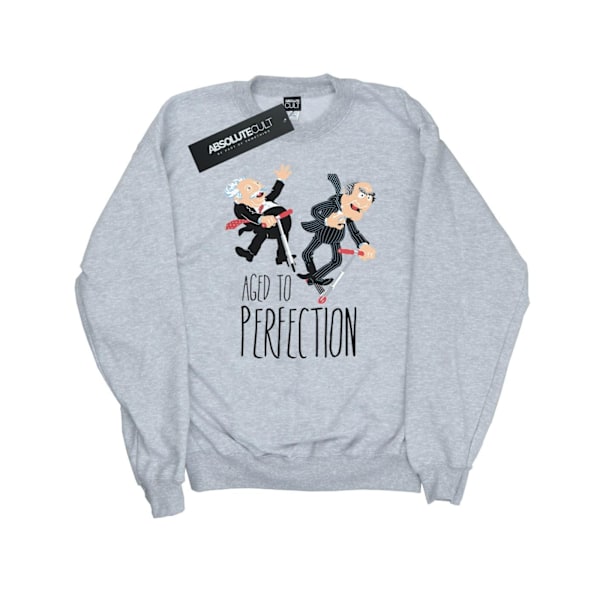 Disney Dam/Damer The Muppets Åldrats till Perfektion Sweatshirt Heather Grey S