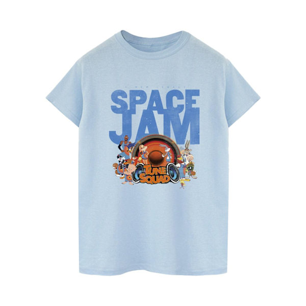 Space Jam: A New Legacy Dam/Damer Tune Squad Bomull Boyfriend Baby Blue XL