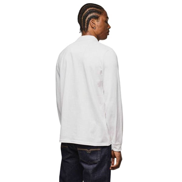 Weekend Offender Herr Dice Långärmad Pikétröja XL Vit White XL