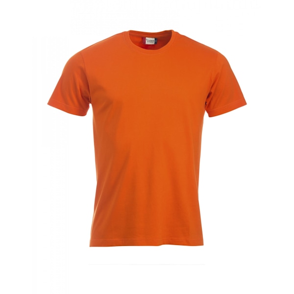 Clique Herr Nya Classic Melange T-Shirt XXL Blodorange Blood Orange XXL