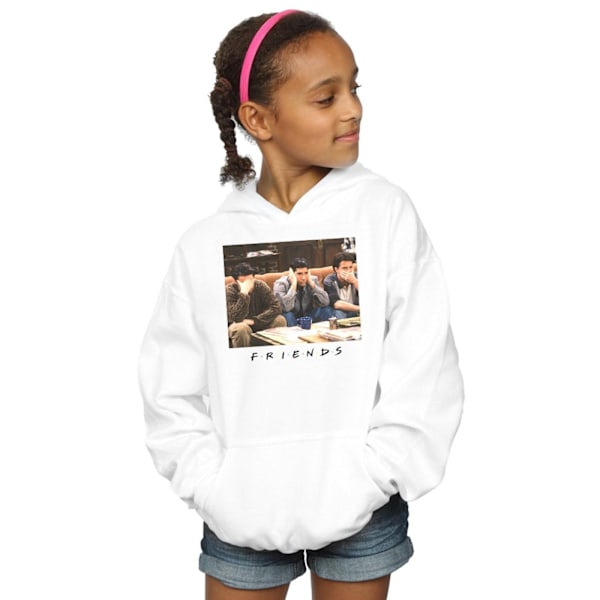 Friends Girls Three Wise Guys Hoodie 9-11 år Vit White 9-11 Years