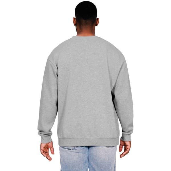 Casual Classics Herr Ringspun Bomull Oversized Sweatshirt L Hea Heather Grey L