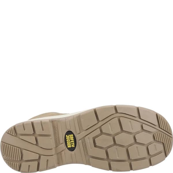 Safety Jogger Herr ECODESERT S1P Mid Cut Säkerhetskängor 11 UK Beige Beige 11 UK