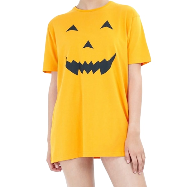 Brave Soul Dam/Kvinnor Pumpa T-shirt Klänning XS Orange Orange XS