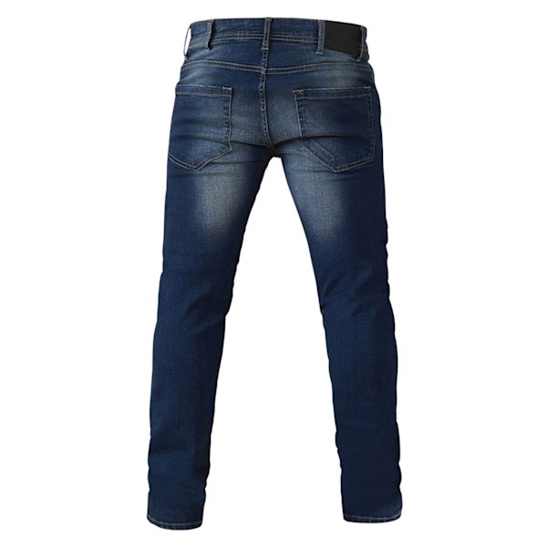 Duke Herr D555 Ambrose Stretch Tapered Slim Jeans 32S Vintage B Vintage Blue 32S
