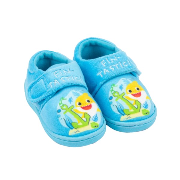 Baby Shark Boys Fintastic Tofflor 4 UK Barn Blå Blue 4 UK Child