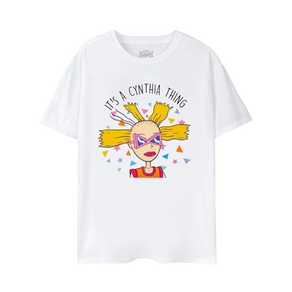 Rugrats Dam/Kvinnor Det Är En Cynthia Thing T-Shirt 3XL Vit White 3XL