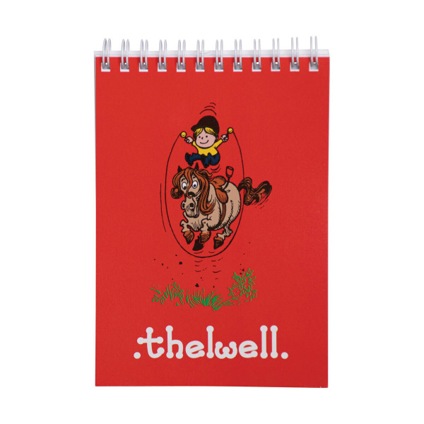 Hy Thelwell Collection Notepad A6 Röd Red A6
