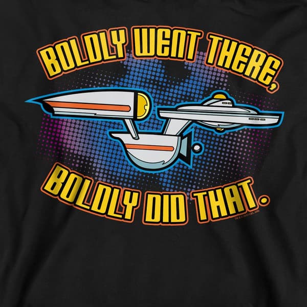 Star Trek Quogs Unisex Vuxen Bold Sweatshirt M Svart Black M
