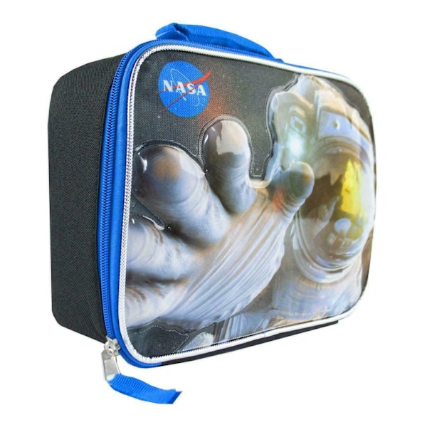 NASA Barn/Barn Astronaut Lunch Bag En Storlek Svart/Blå/Vit Black/Blue/White One Size