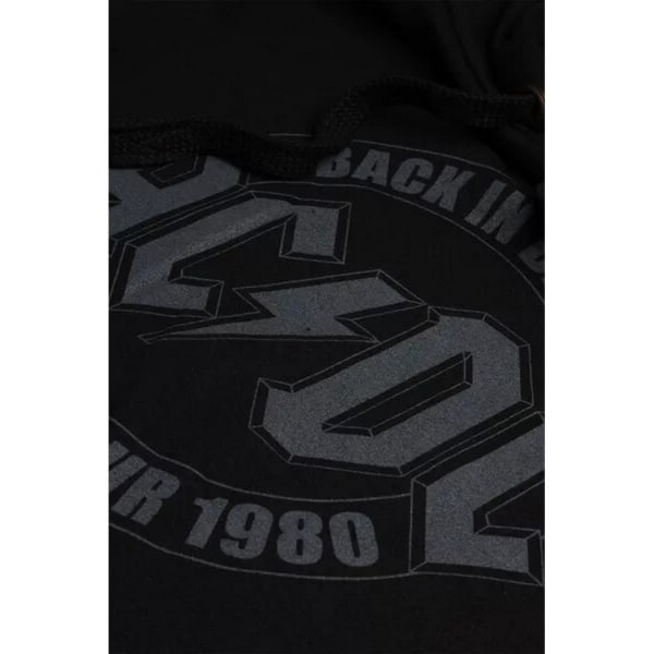 AC/DC Herr Highway To Hell Emblem Hoodie XL Svart Black XL