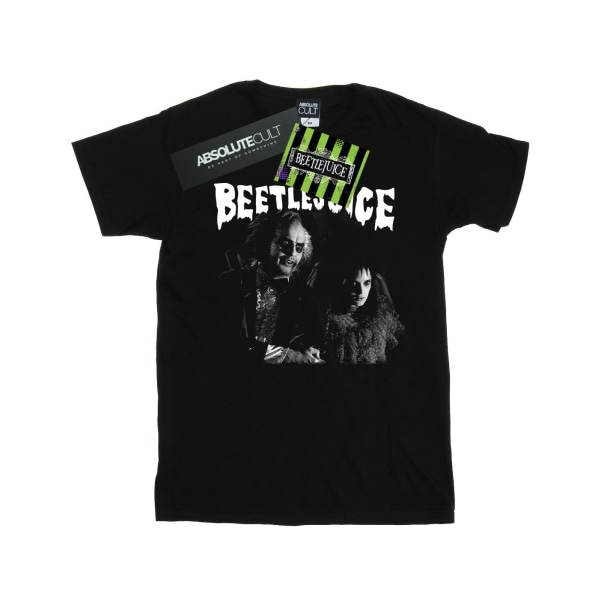 Beetlejuice Herr Monokrom T-shirt 4XL Svart Black 4XL
