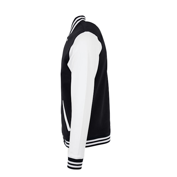 Bygg ditt varumärke Herr Basic College Jacka 4XL Svart/Vit Black/White 4XL