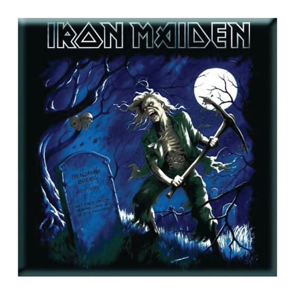 Iron Maiden Benjamin Breeg Kylskåpsmagnet One Size Blå/Svart Blue/Black One Size