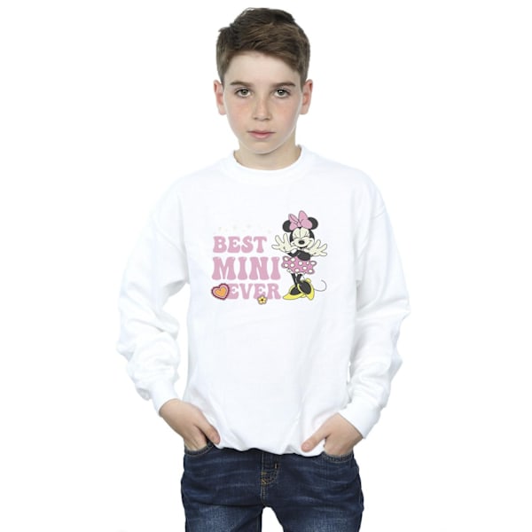 Disney Boys Best Mini Ever Sweatshirt 9-11 år Vit White 9-11 Years