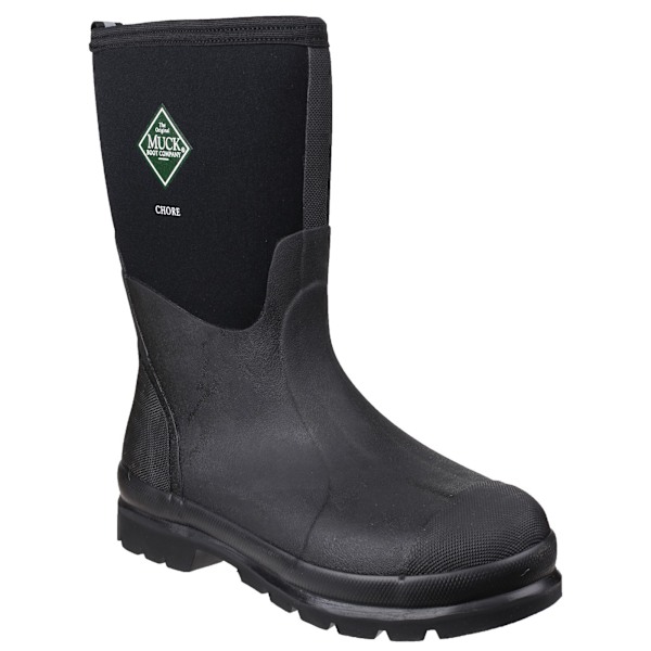 Muck Boots Unisex Chore Classic Mid Wellingtons 12 UK Svart Black 12 UK