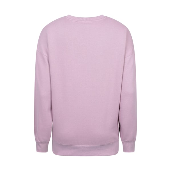 Mountain Warehouse Dam/Dam Text Avslappnad Sweatshirt 16 Pink 16 UK