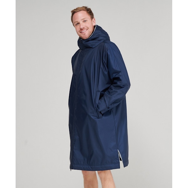 Finden & Hales Unisex Vuxen Regnrock En Storlek Marinblå Navy One Size