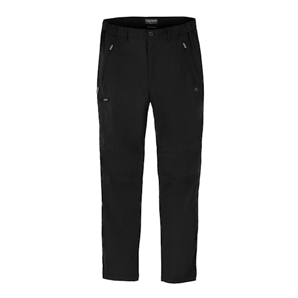 Craghoppers Kiwi Pro Stretch Cargo-byxor för herr, 34R, svart Black 34R