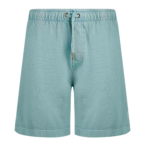 Weird Fish Hamilton Sunwashed Shorts för män 30R Mineralblå Mineral Blue 30R