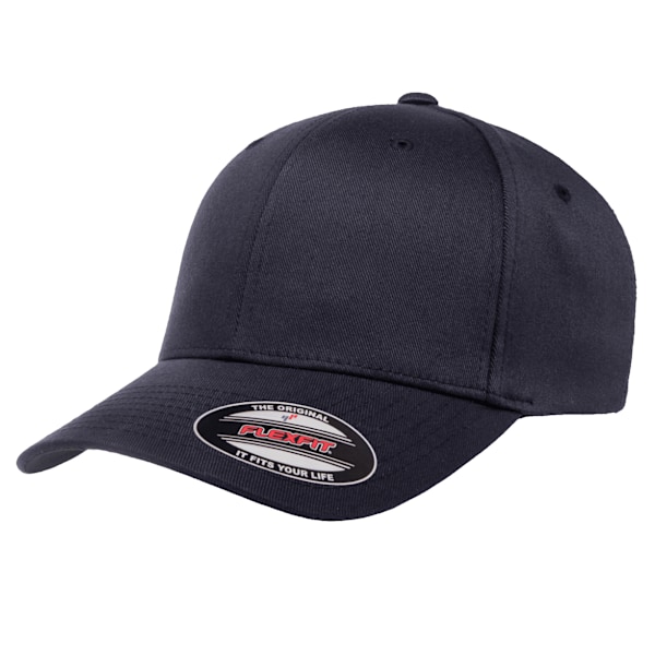 Yupoong Flexfit Fitted Baseball Cap SM Mörkblå/Mörkblå Dark Navy/Dark Navy SM