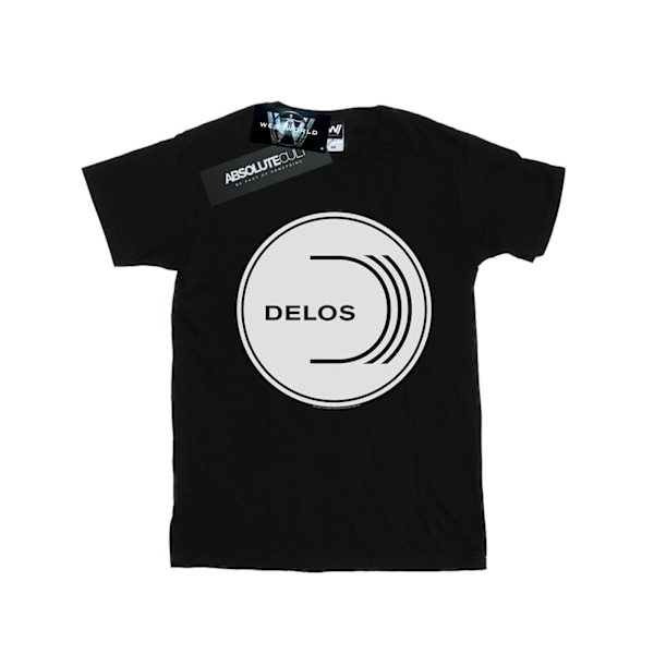 Westworld Mens Delos Circular Logo T-Shirt XXL Svart Black XXL