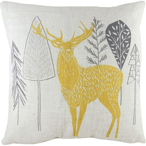 Evans Lichfield Hulder Hjort Kuddfodral One Size Natur/Ockra Natural/Ochre Yellow One Size