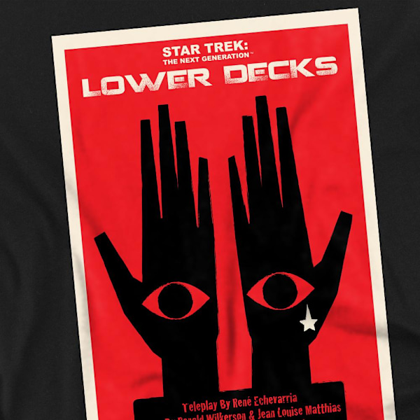 Star Trek Unisex Vuxen The Next Generation Säsong 7 Avsnitt 15 Black XL