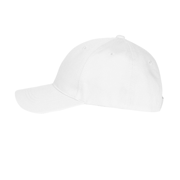 Clique Unisex Klassisk Baseballkeps för Vuxna, One Size, Vit White One Size