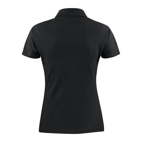 Printer Dam/Dam Surf Ljusmelerad Pikétröja L Svart Black L