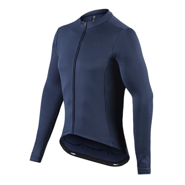 dhb Herr Blok Termisk Långärmad Cykeltröja XL Middle Blue Middle Blue XL