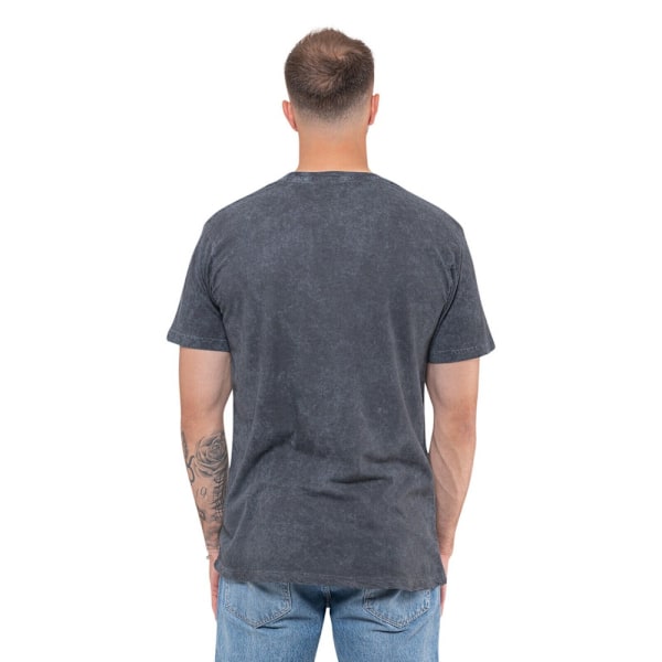 Disturbed Unisex Vuxen Nitat T-shirt L Charcoal Grey Charcoal Grey L