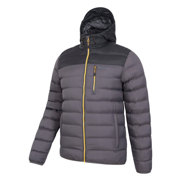 Mountain Warehouse Link Vadderad Jacka Herr S Mörkgrå Dark Grey S