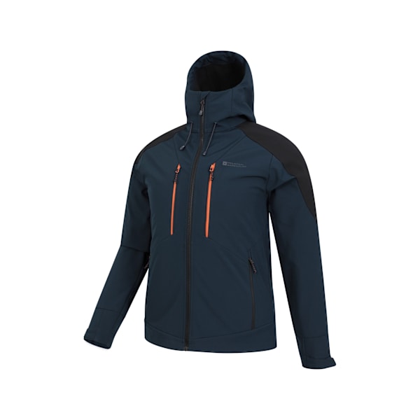 Mountain Warehouse Mens Radius Recycled Soft Shell Jacket XS Da Dark Blue XS