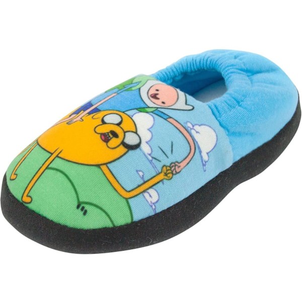 Adventure Time Pojkar Jake Och Finn Tofflor 12 UK Barn Blå/Svart Blue/Black 12 UK Child