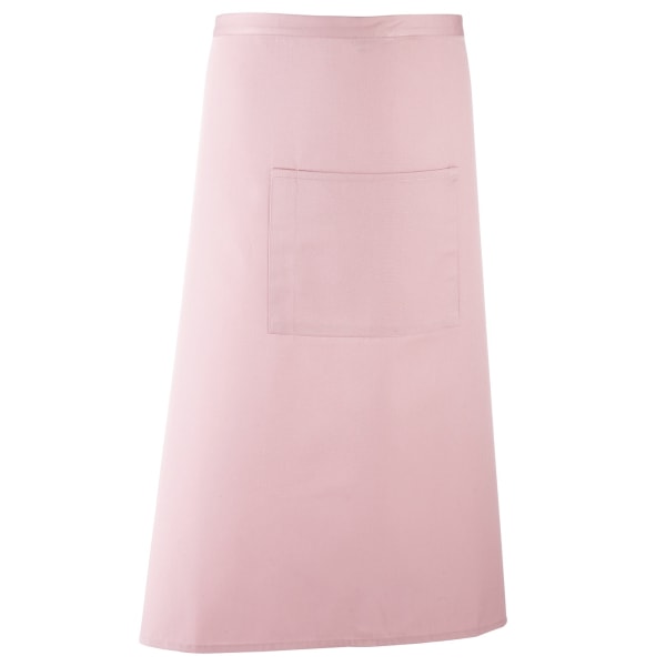 Premier Unisex Colours Barförkläde/Arbetskläder (Long Continental S Pink One Size