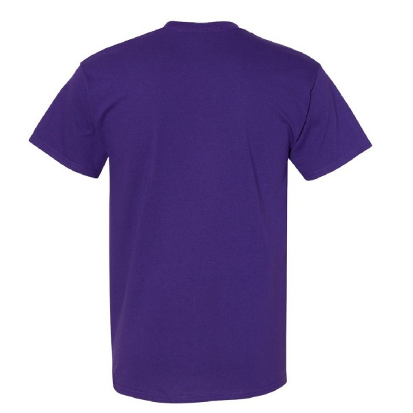 Gildan Herr kraftig bomull kortärmad T-shirt M Lilac Lilac M
