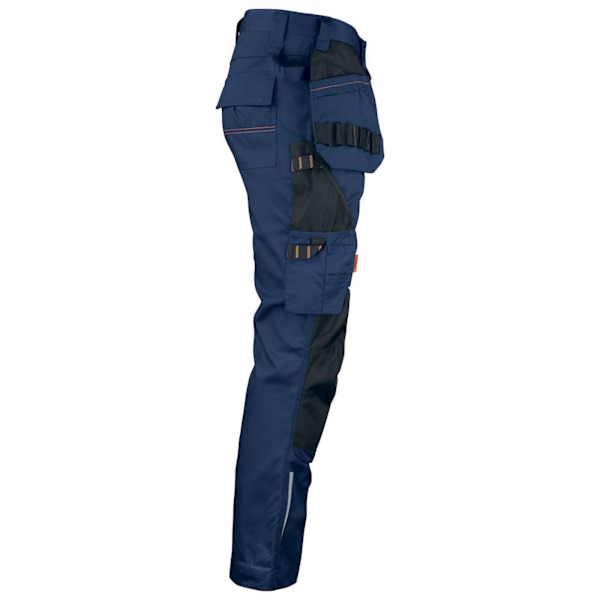 Jobman Craftsman byxor 40R marinblå/svart Navy/Black 40R