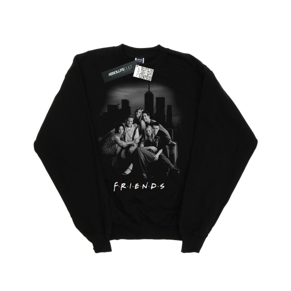 Friends Herr Gruppfoto Skyline Sweatshirt 5XL Svart Black 5XL