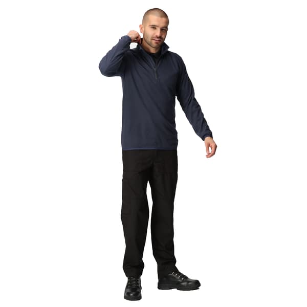 Regatta Professional Herr Half Zip Fleecetopp 4XL Marinblå/Sälgrå Navy/Seal Grey 4XL